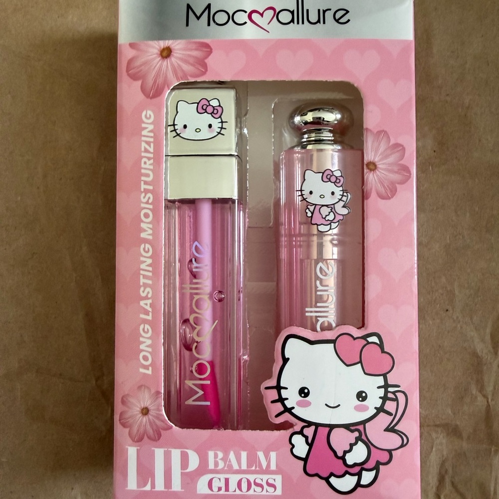 Hello Kitty Pink Lip Gloss Duo